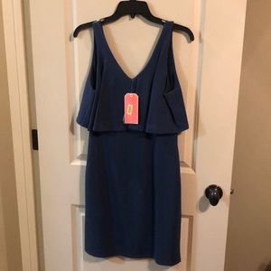 Fitted Gianni Bini dress- deep teal